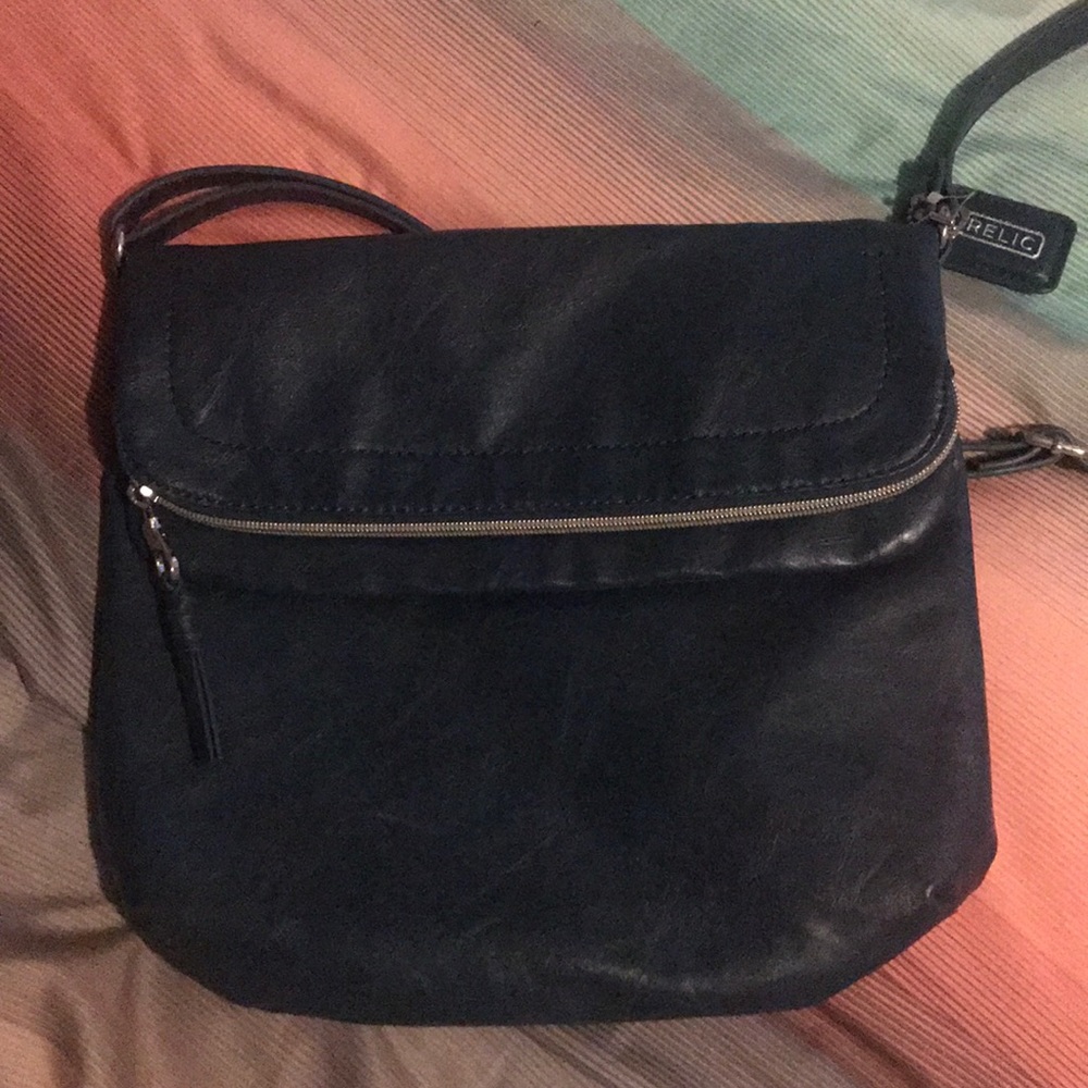 RELIC Deep teal crossover bag !